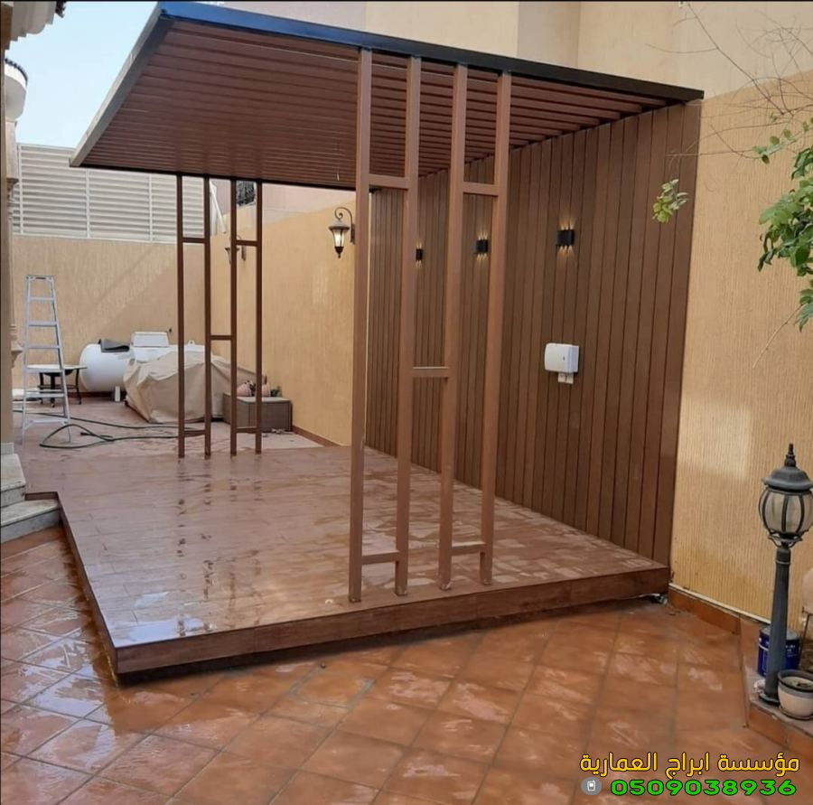 مظلات حديد تصاميم جديدة ومبتكره واستخدامات عديدة بالرياض