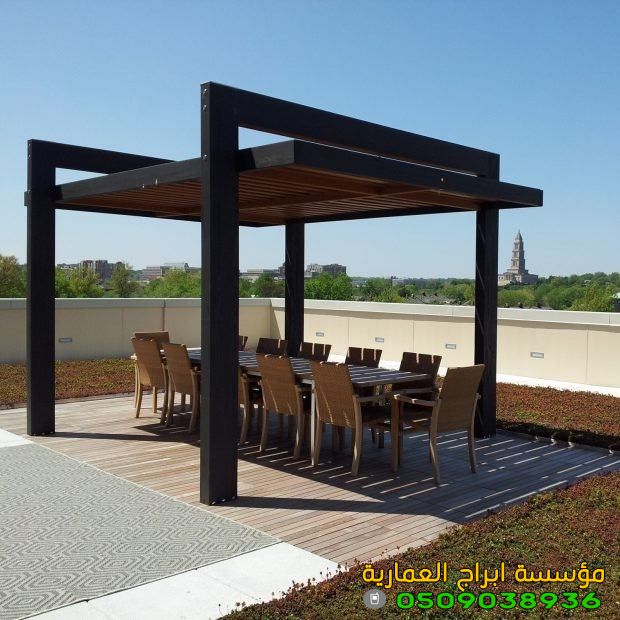 برجولات في الرياض | تصميم وتركيب برجولات حدائق وخشب وحديد بأفضل الأسعار